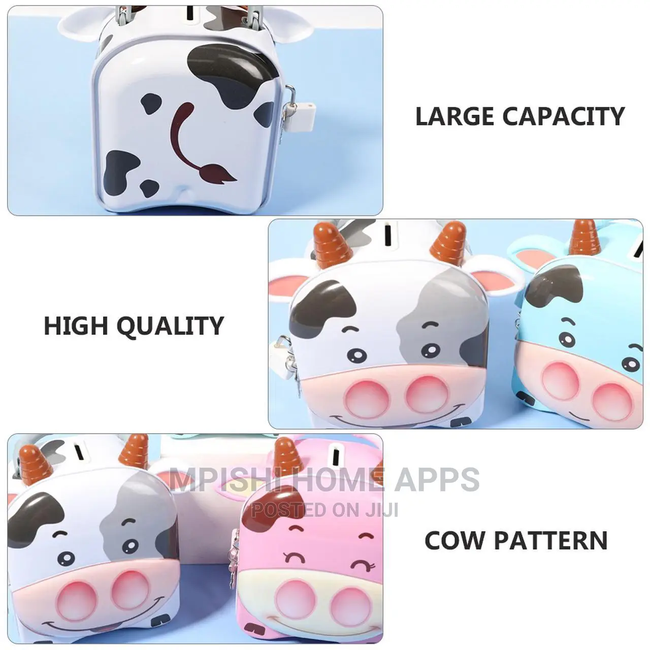 Milk Cow Piggy Bank