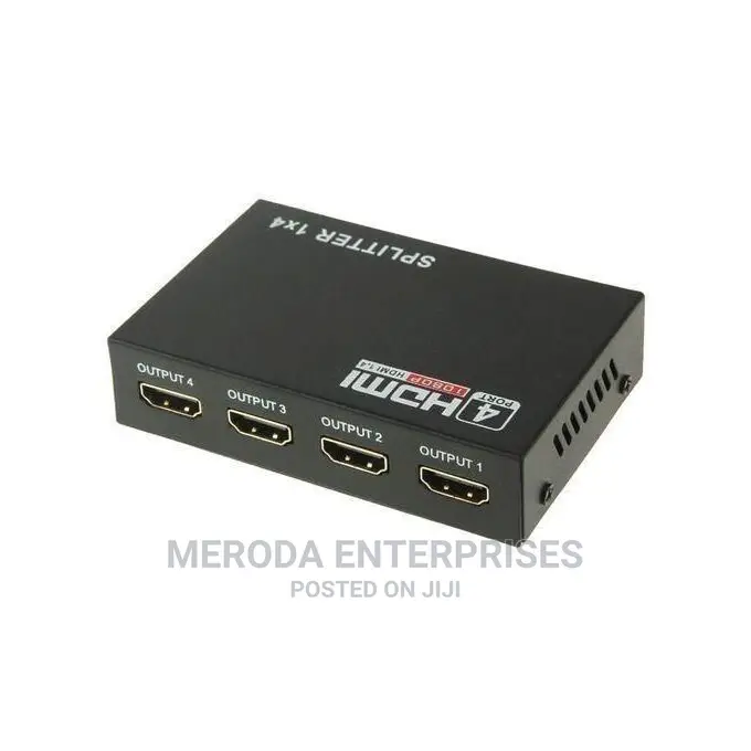 1x4 HDMI Splitter 1 Input 2 Output 4kx2k