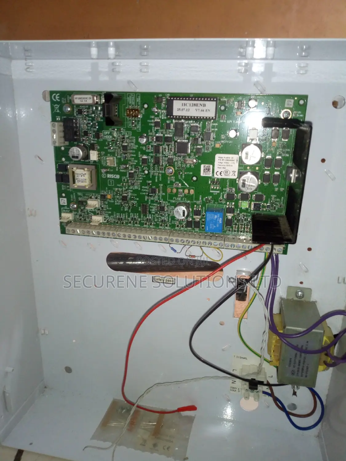 Risco Alarm 8 Zone Panel Specs