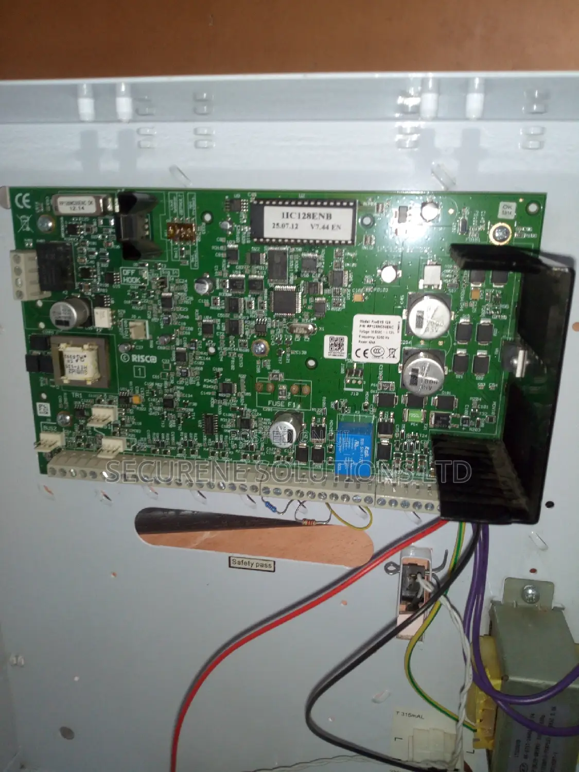 Risco Alarm 8 Zone Panel Specs