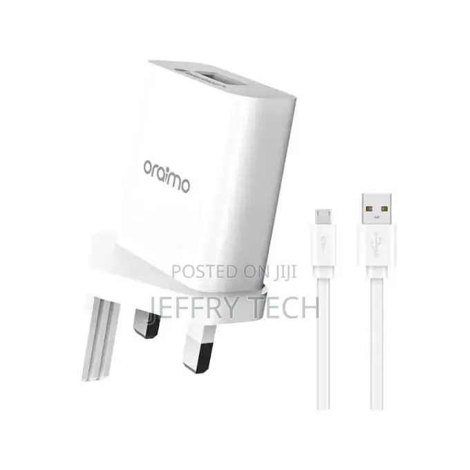 Oraimo Efficient and Durable USB Charger +Micro Usb Cable