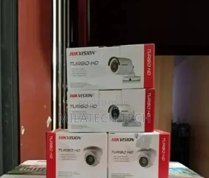 Genuine Hikvision 4 1080P 2MP Full HD CCTV Cameras
