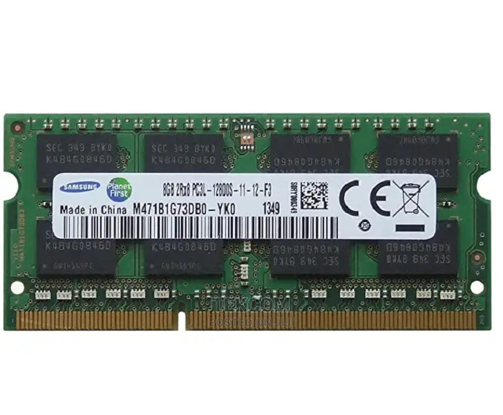 Samsung Laptop RAM Ddr3l 8gb 1600 Ddr3