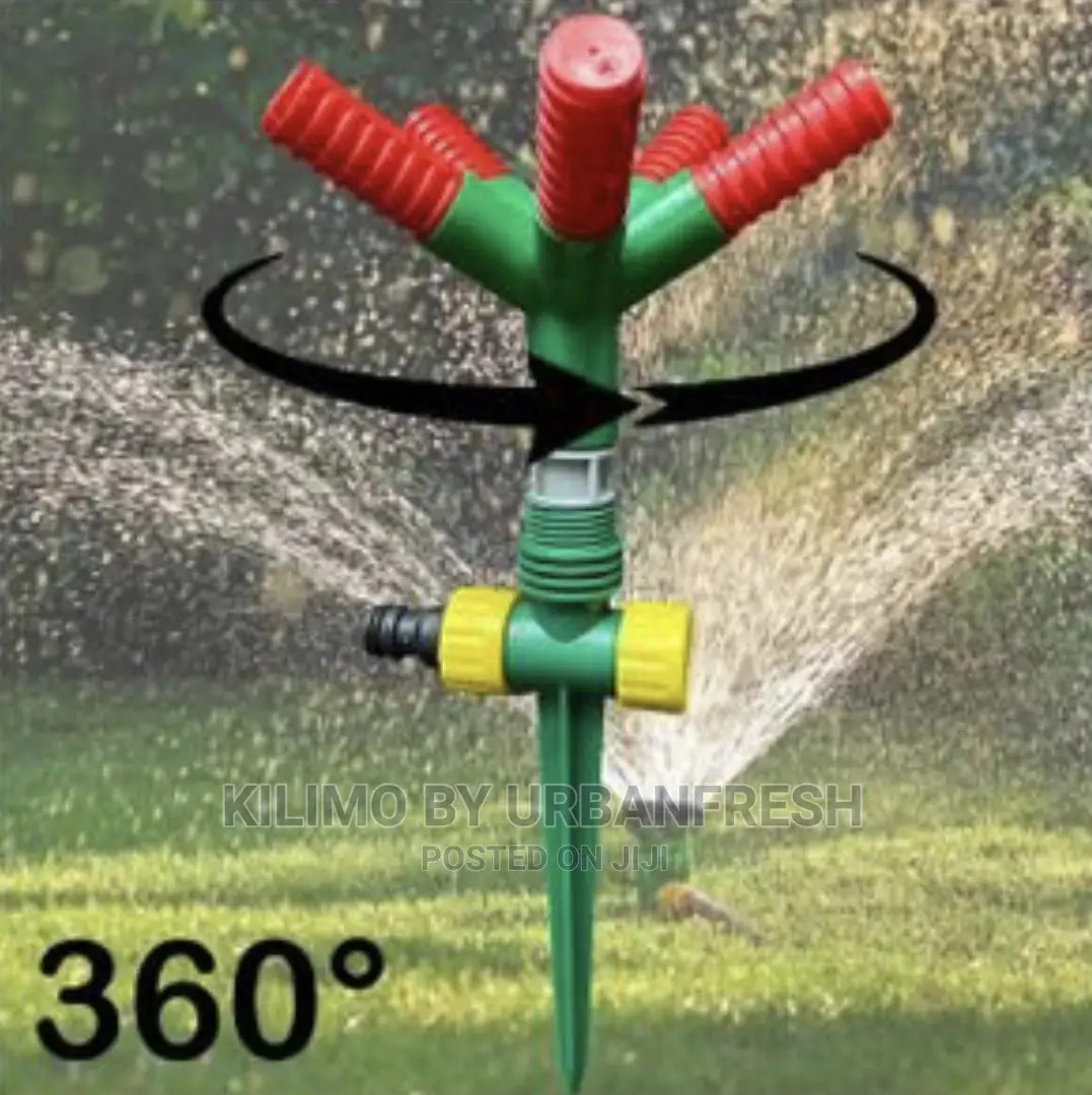 5 Head Lawn Water Sprinkler.