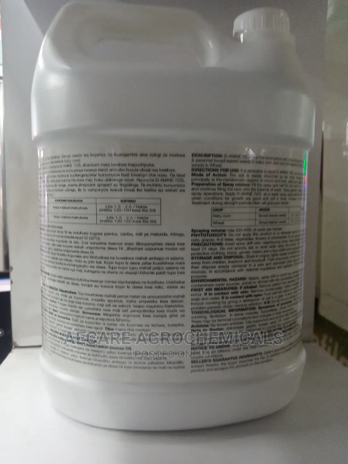 2,4-D•Amine Selective Herbicide 5 Litre