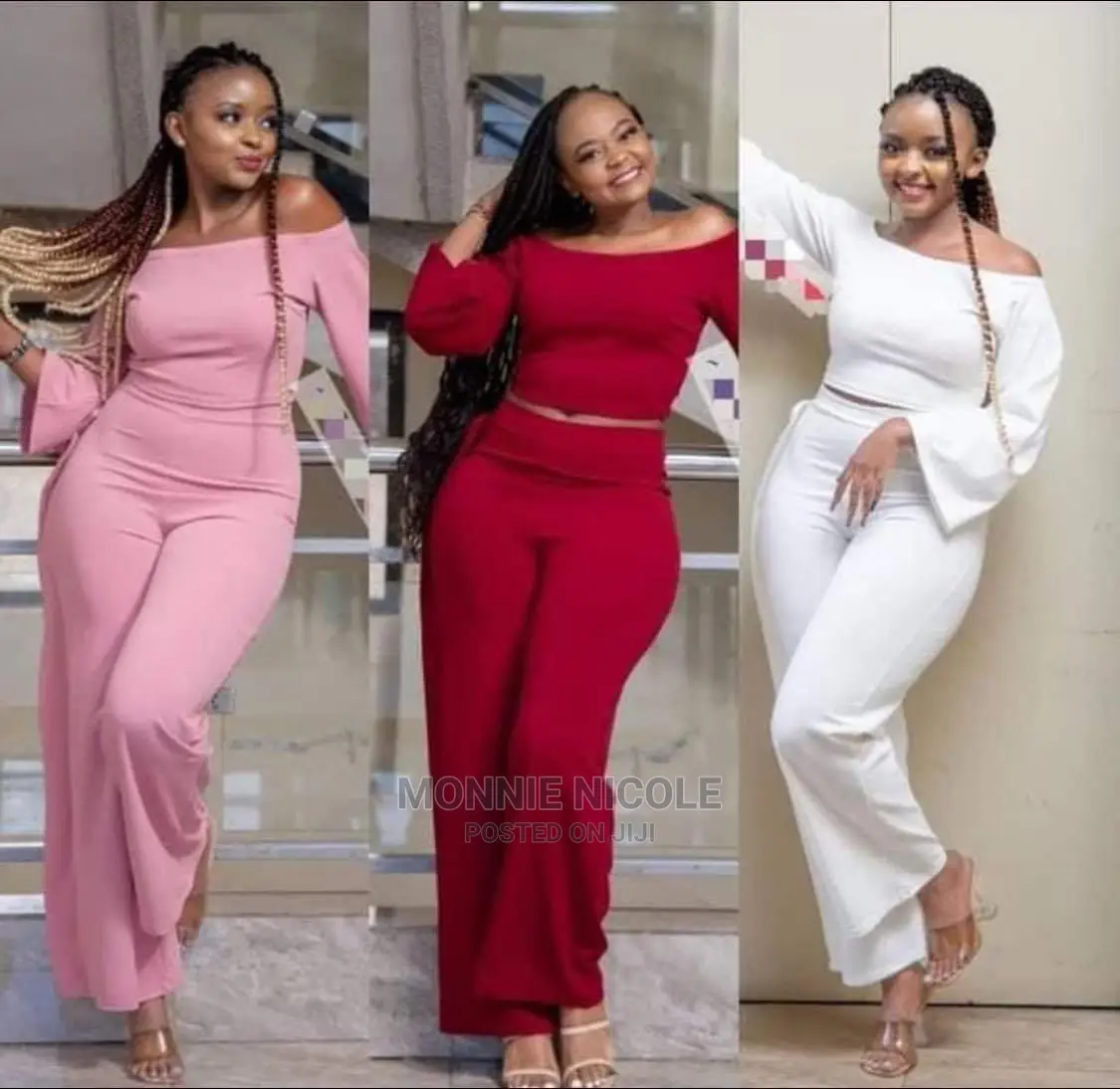 Classy 2pc Set/ Pants Trouser