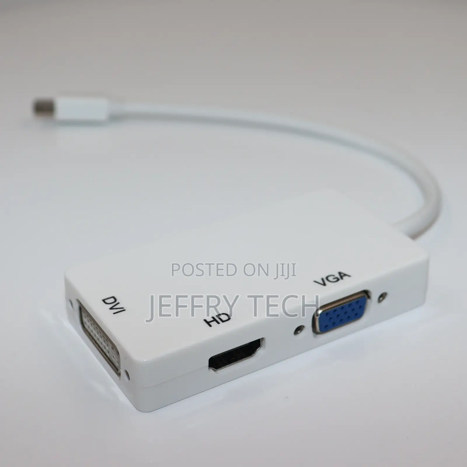 Three-In-One Converter Male to Female Mini DP to VGA DVI HD