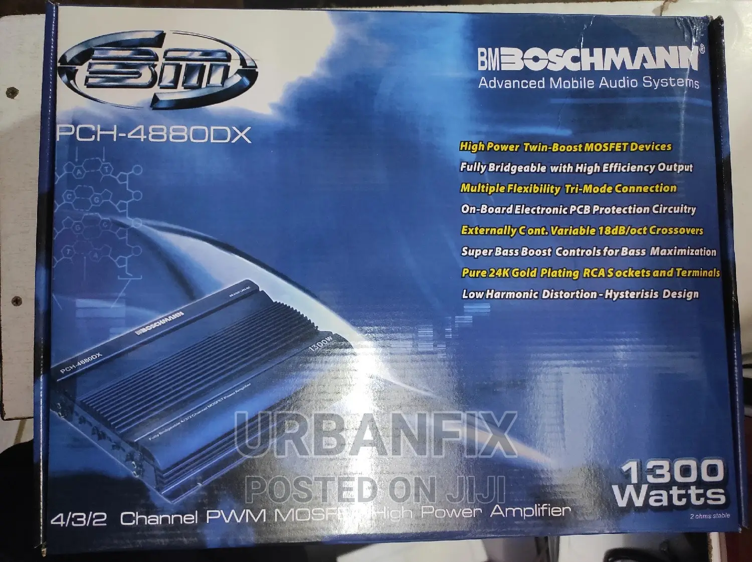 1300watts 4 Channel Boschmann Booster