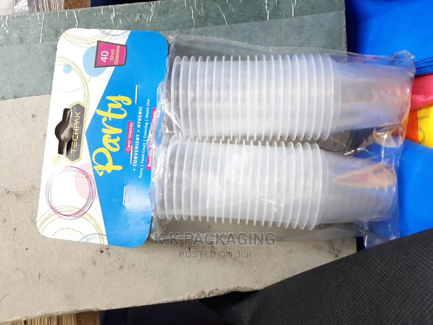 50ml Plastic Shot Glasses