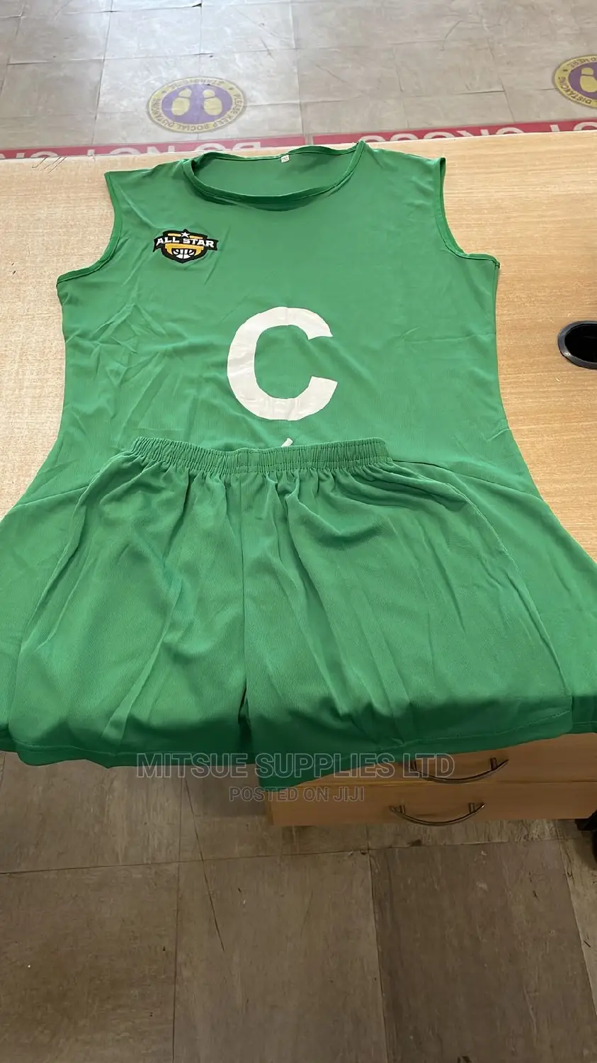 A Set of 14 Imported Netball Jersey/Uniform/Kit