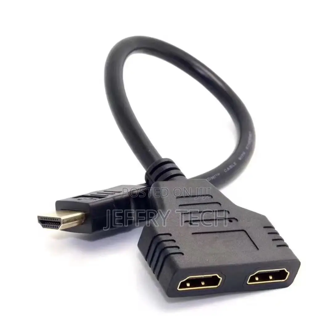HDMI Splitter Cable HDMI Splitter 1 in 2 Out 1.4V HDMI Y Cab