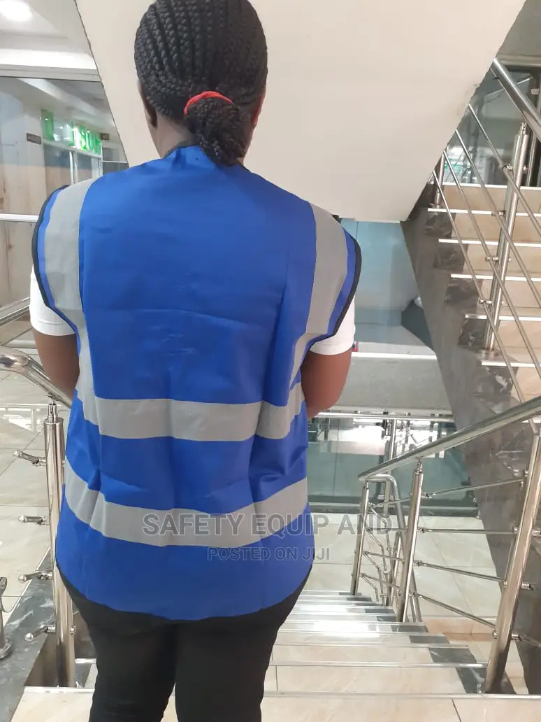 Blue Reflective Vest-Safety Wear