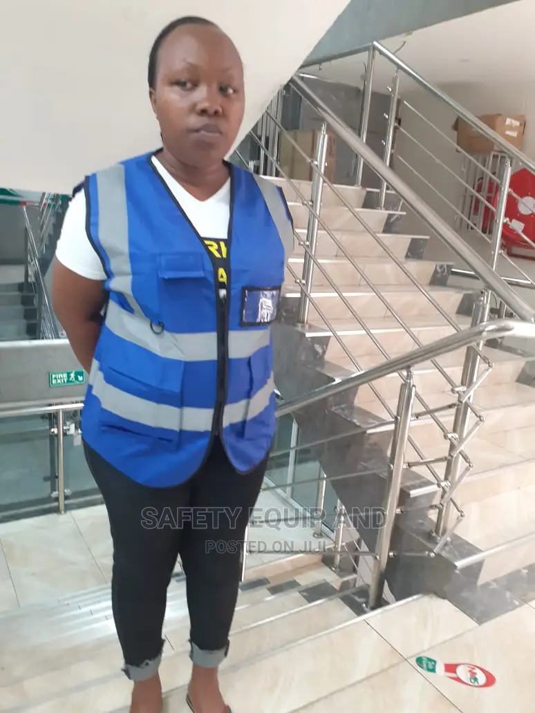 Blue Reflective Vest-Safety Wear