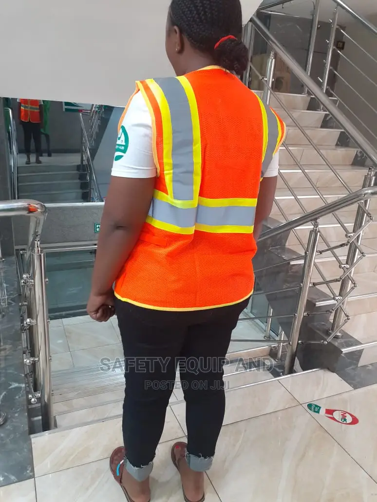 Orange Reflective Vests;