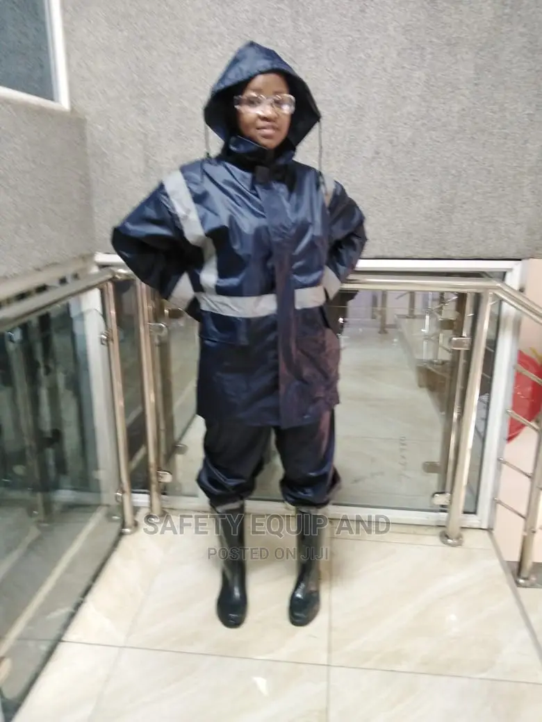 Navy Blue Rain Suites-Safety Wear