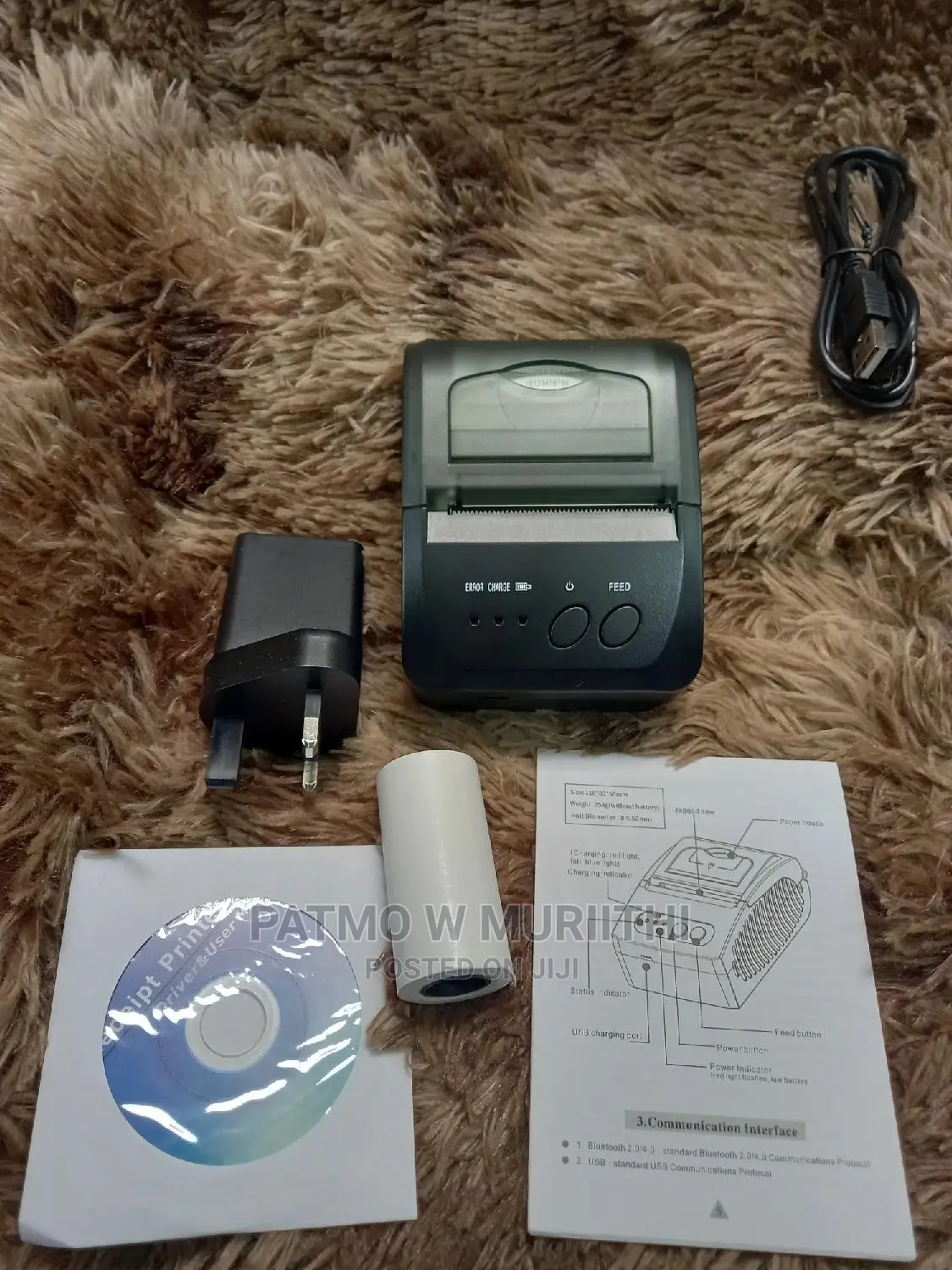 Bluetooth Printer Receipt Printer 58mm