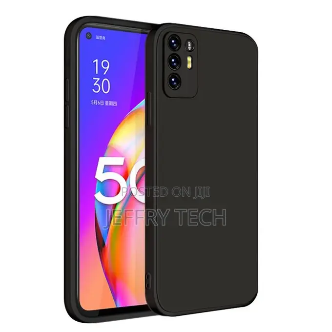 OPPO A95 5G Silicone Case, Slim Silicone Rubber Shockproof C