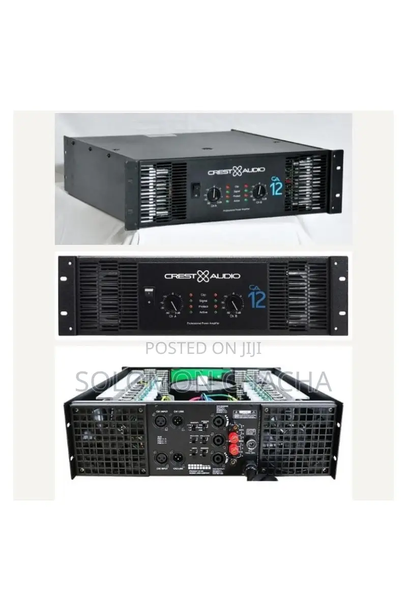 Crest-audio Power Amplifier CA12