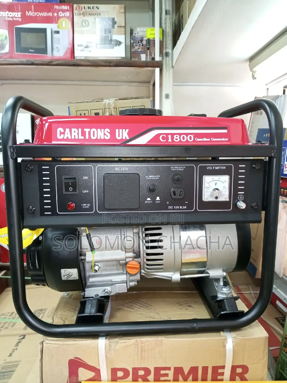 Carl Tons Uk 1.8kva Generator