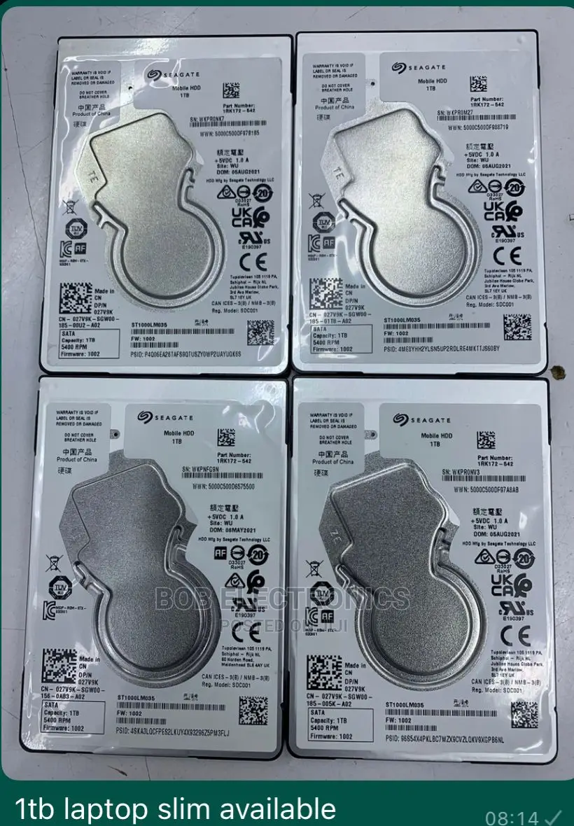 Laptop Hard Disk 500gb and 1tb (Wholesale)