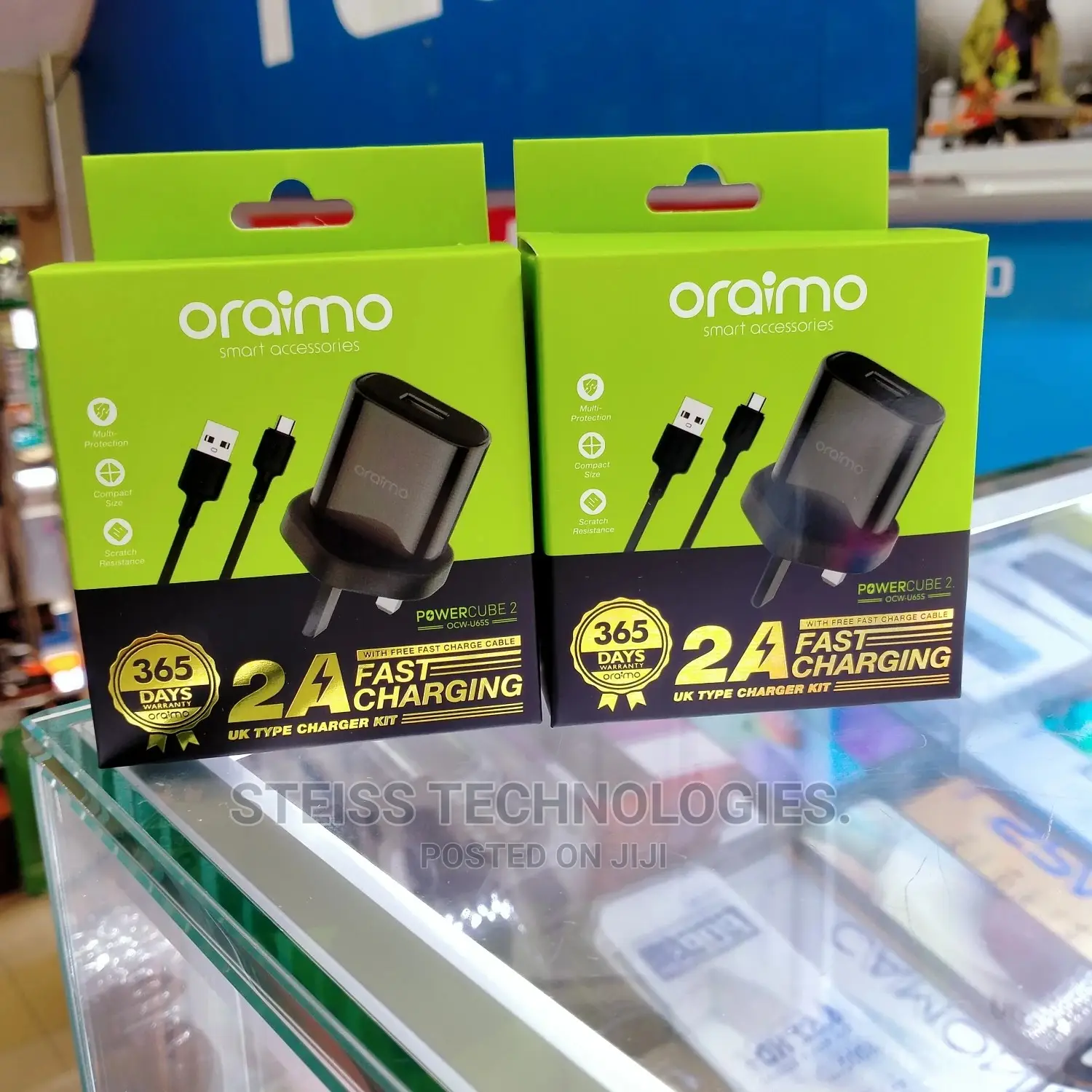 New Oraimo Fast Chargers