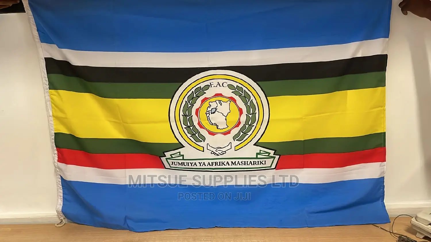 East African Community Flag ( 58X38 Inches) Cotton