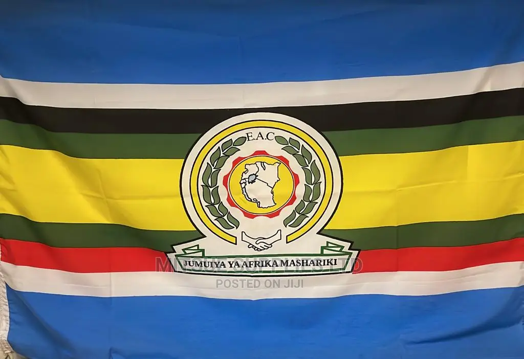 East African Community Flag ( 58X38 Inches) Cotton