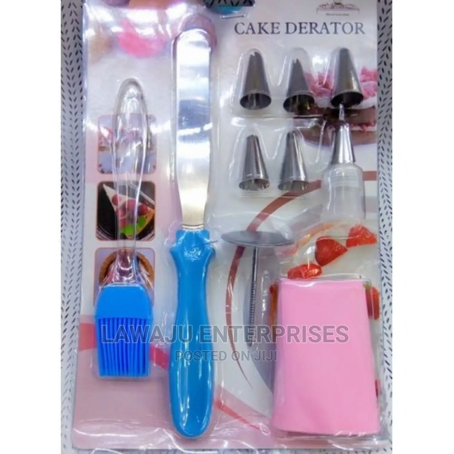 10 Pc Cake Decorating Set