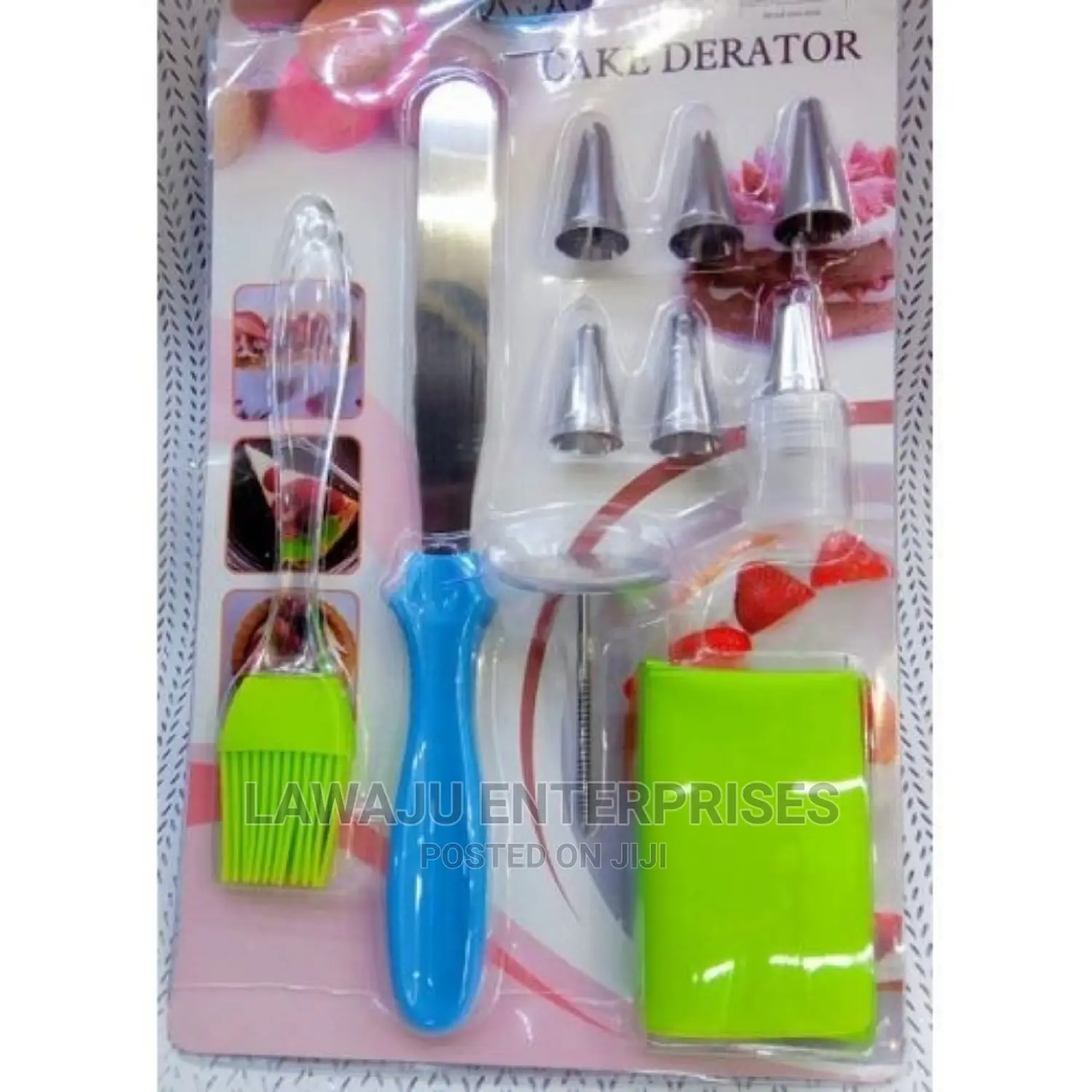10 Pc Cake Decorating Set