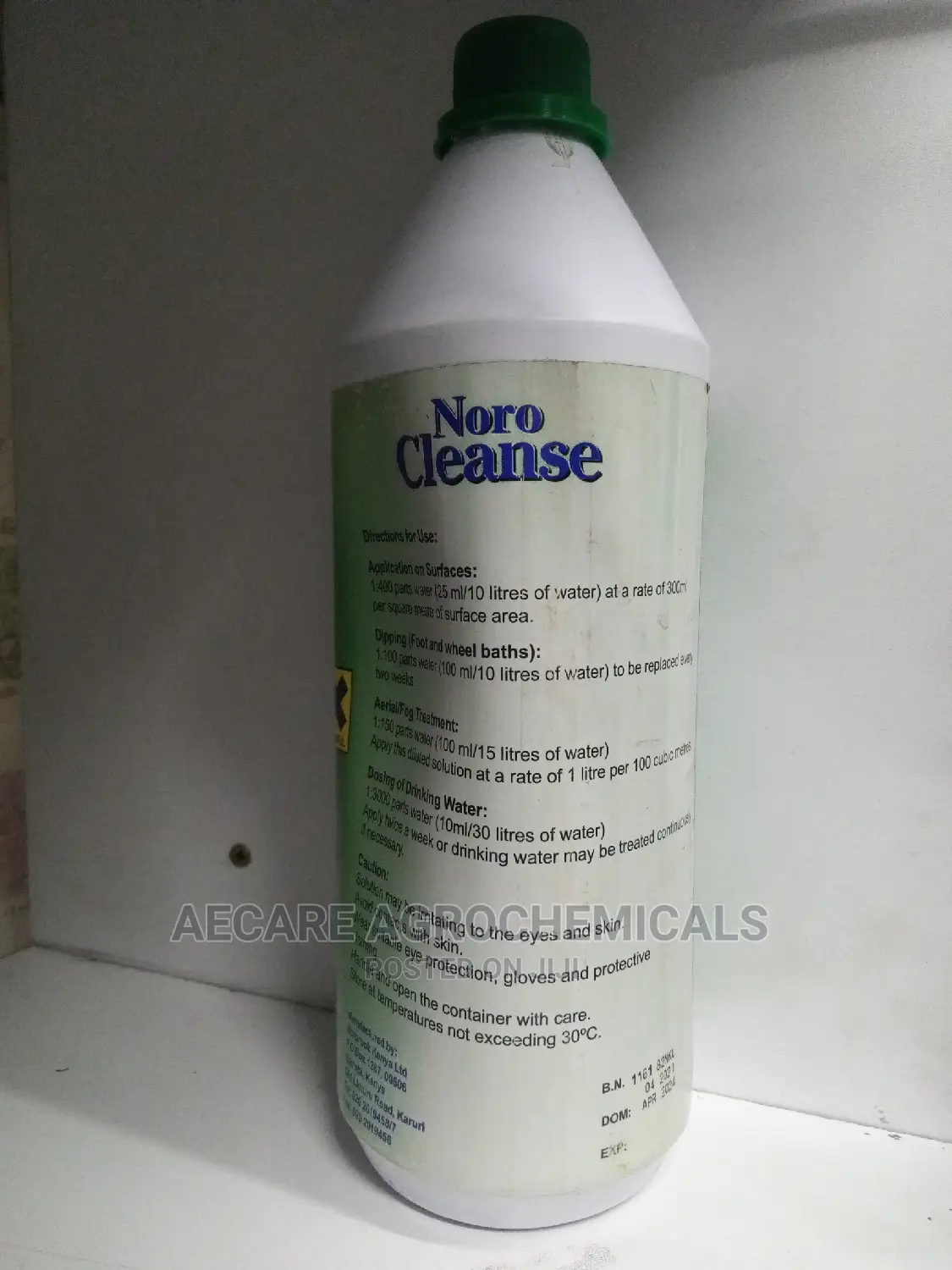 Noro Cleanse Disinfectant 1litre