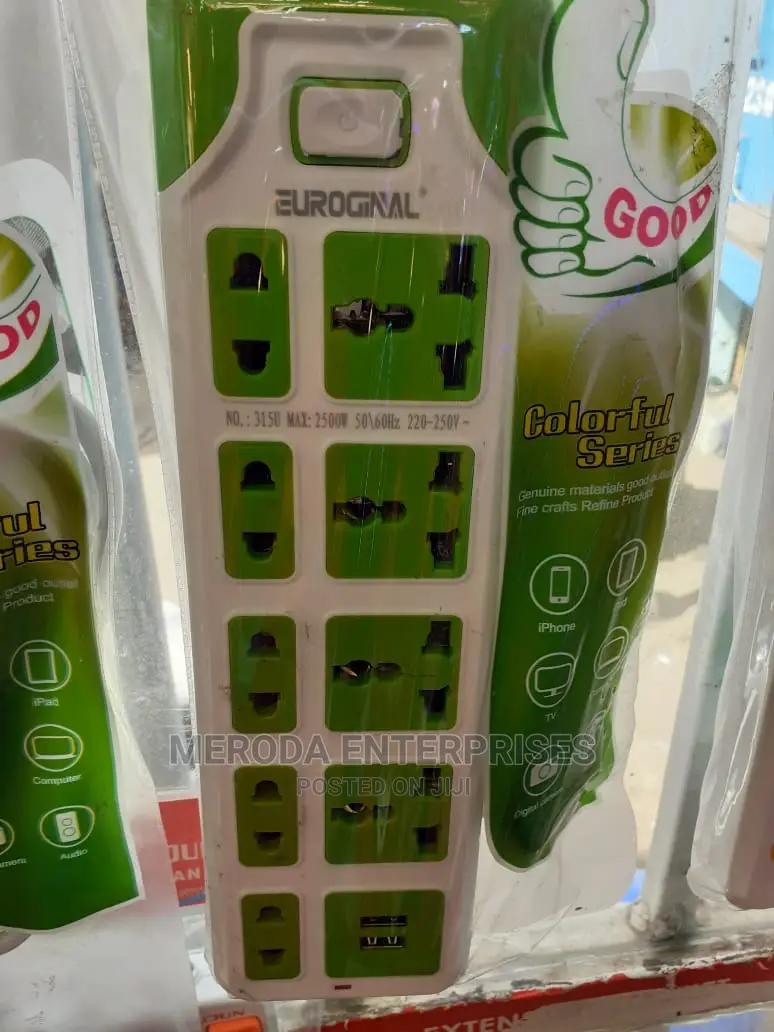 Euroginal 5 Ways Extension Cable