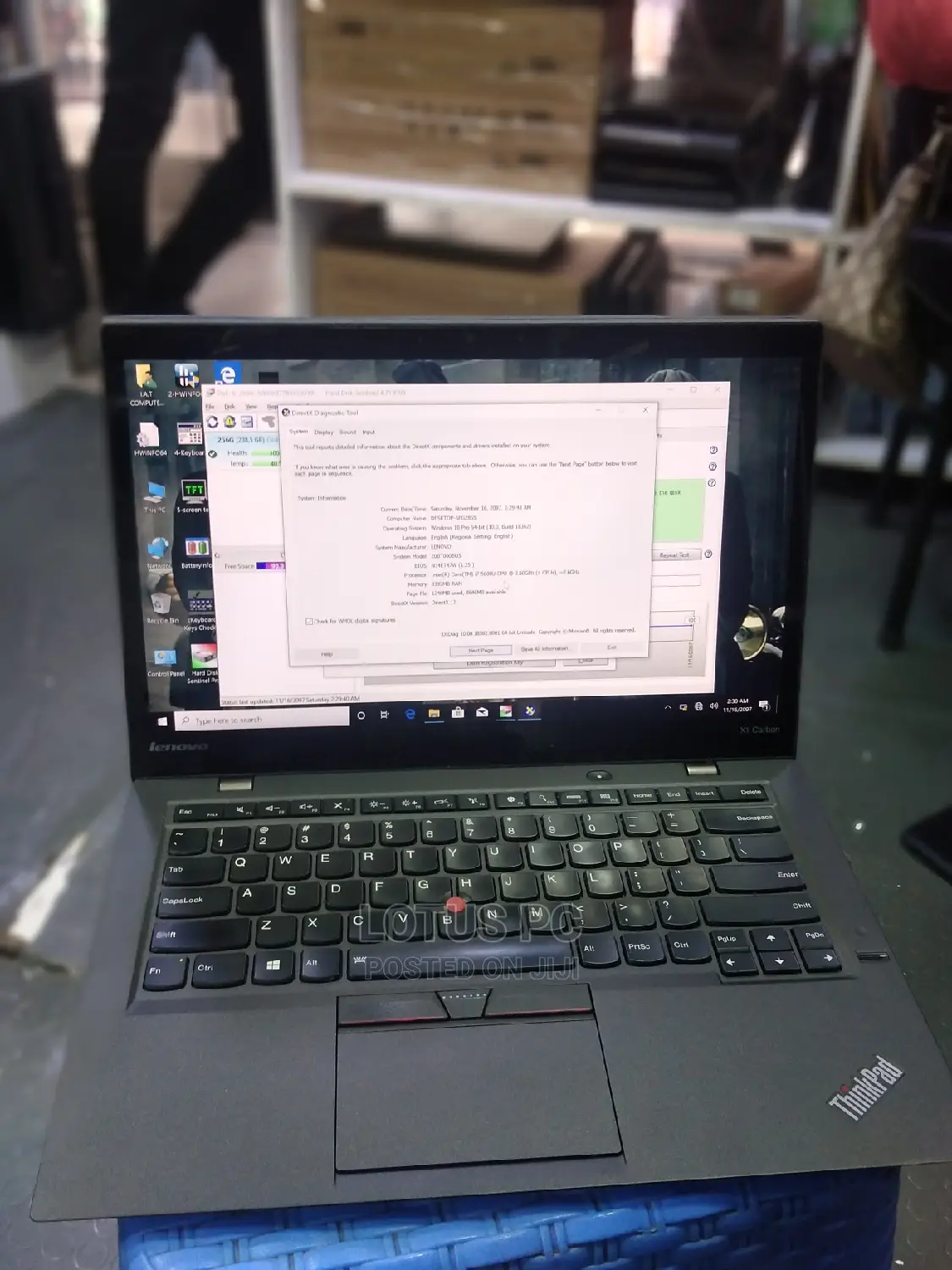 Laptop Lenovo ThinkPad X1 Carbon 8GB Intel Core I7 SSD 256GB