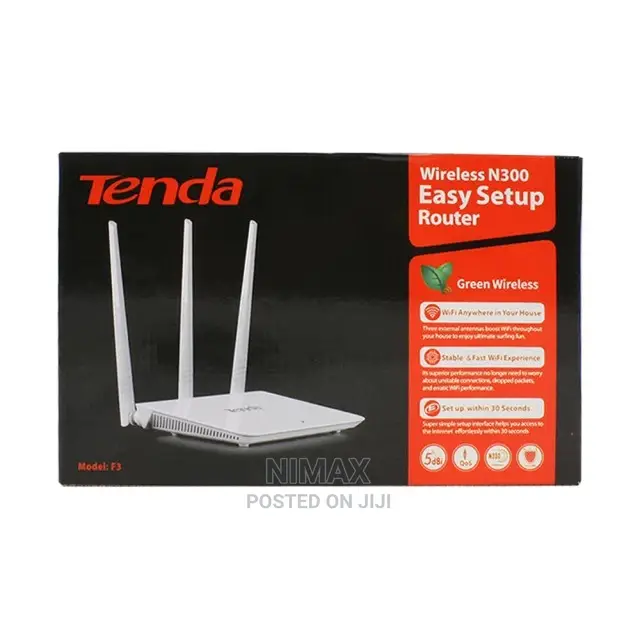 Tenda Router Wireless N300 - F3