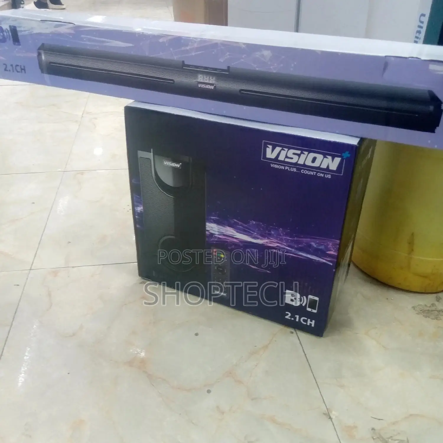 Vision Plus 2.1 Ch Sound Bar With BT