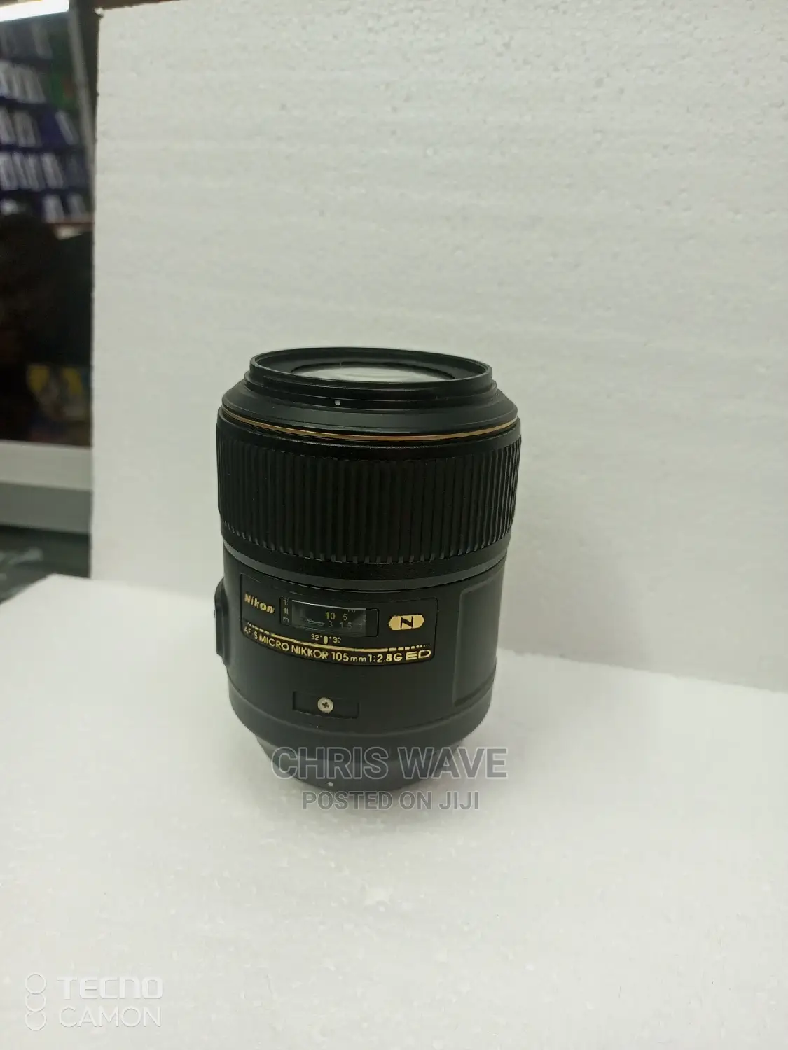 Nikon 105mm F2.8 With VR Manual Lens