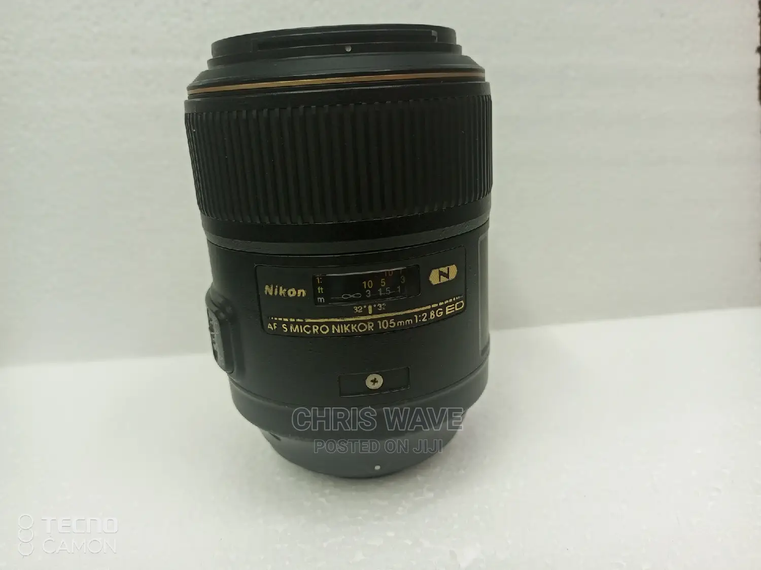Nikon 105mm F2.8 With VR Manual Lens