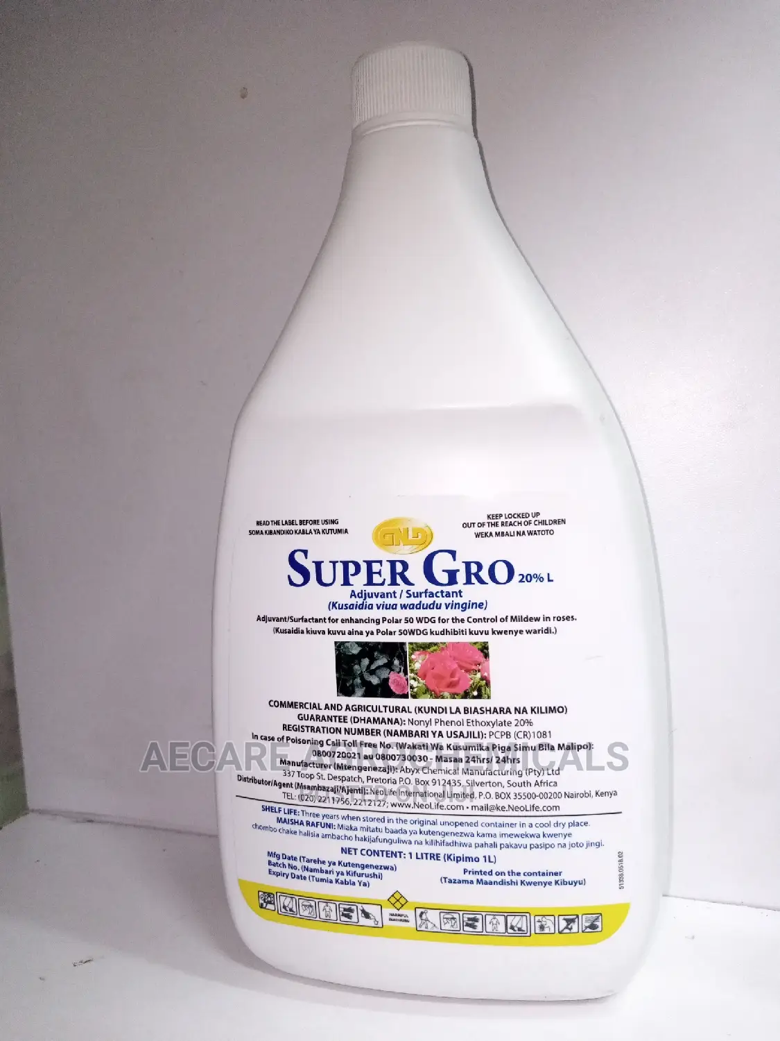 Super Gro Organic Plant Fertilizer 1 Litre