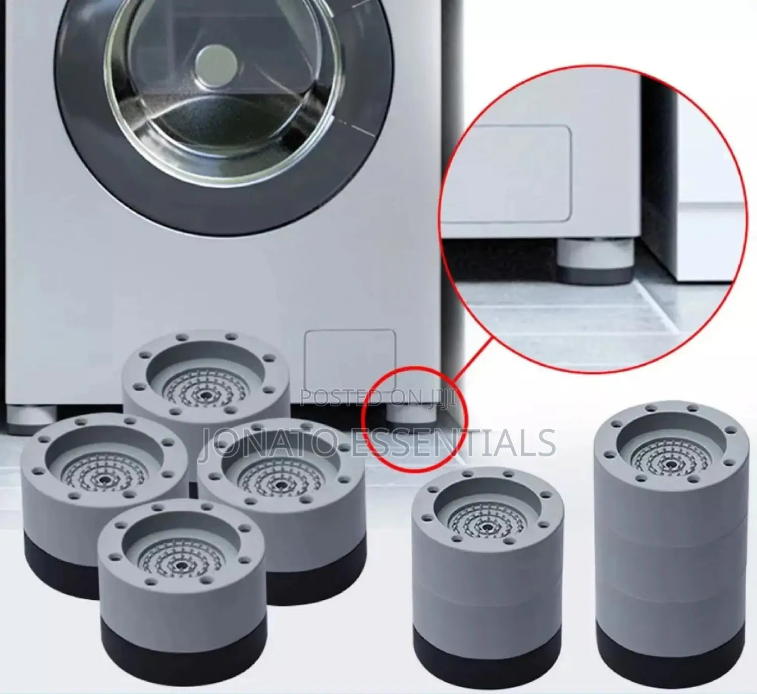 4pc Washing Machine Anti Vibration Pads, Sound Dampers