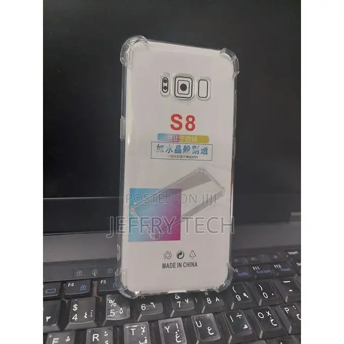 Back Defender Clear Anti Shock Case for Samsung Galaxy S8