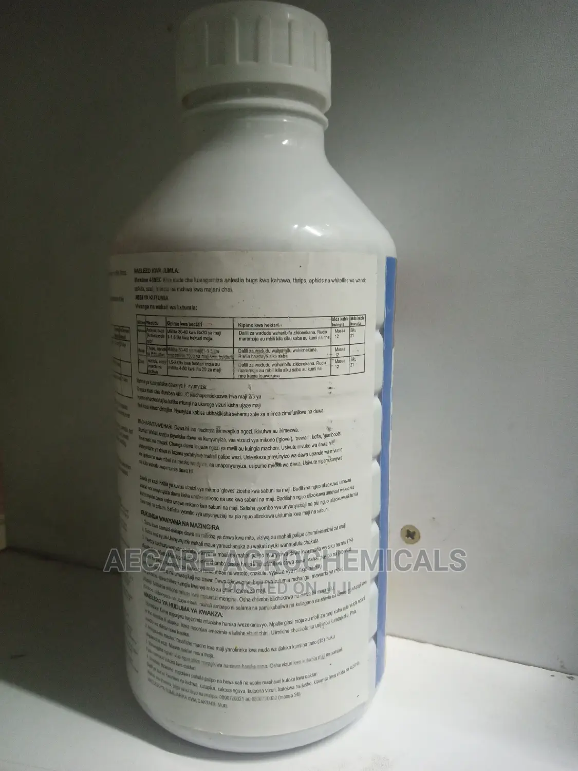 Mursban 480ec Insecticide 1litre