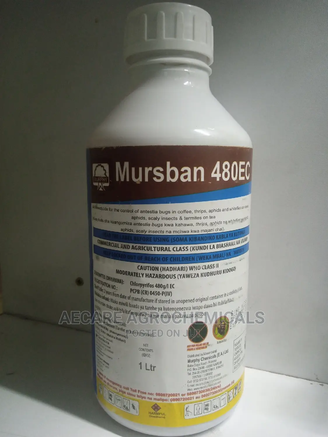 Mursban 480ec Insecticide 1litre