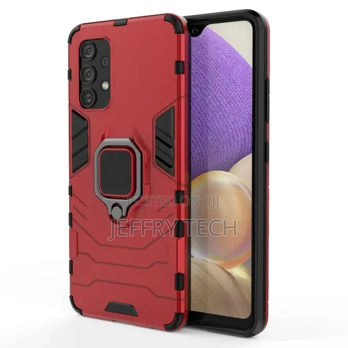 Samsung Galaxy A32 4G Case Cover With Filp - Red