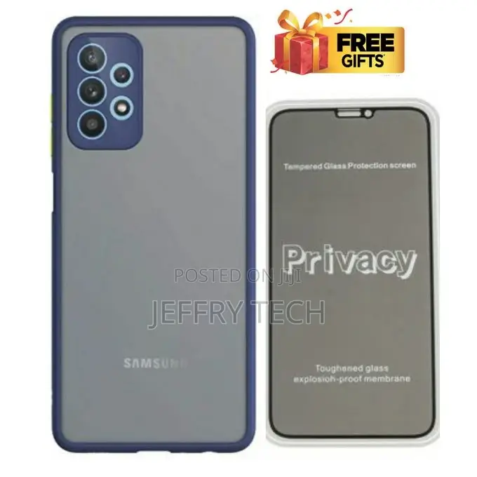 Cover SI for SAMSUNG GALAXY A72 + Privacy Protector