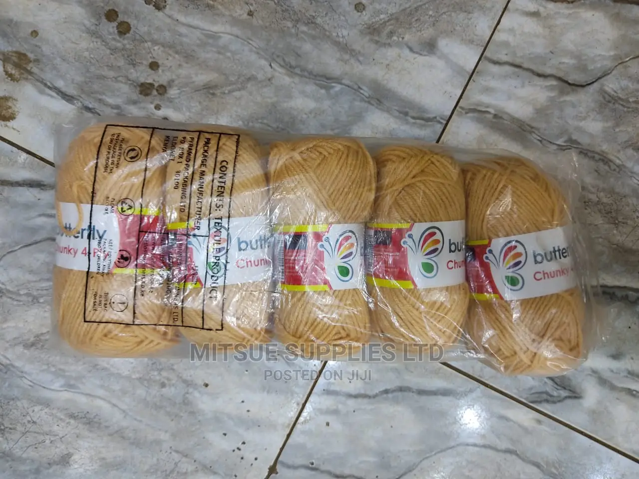 Butterfly Chunky Knitting/Crochet Yarn Code:114