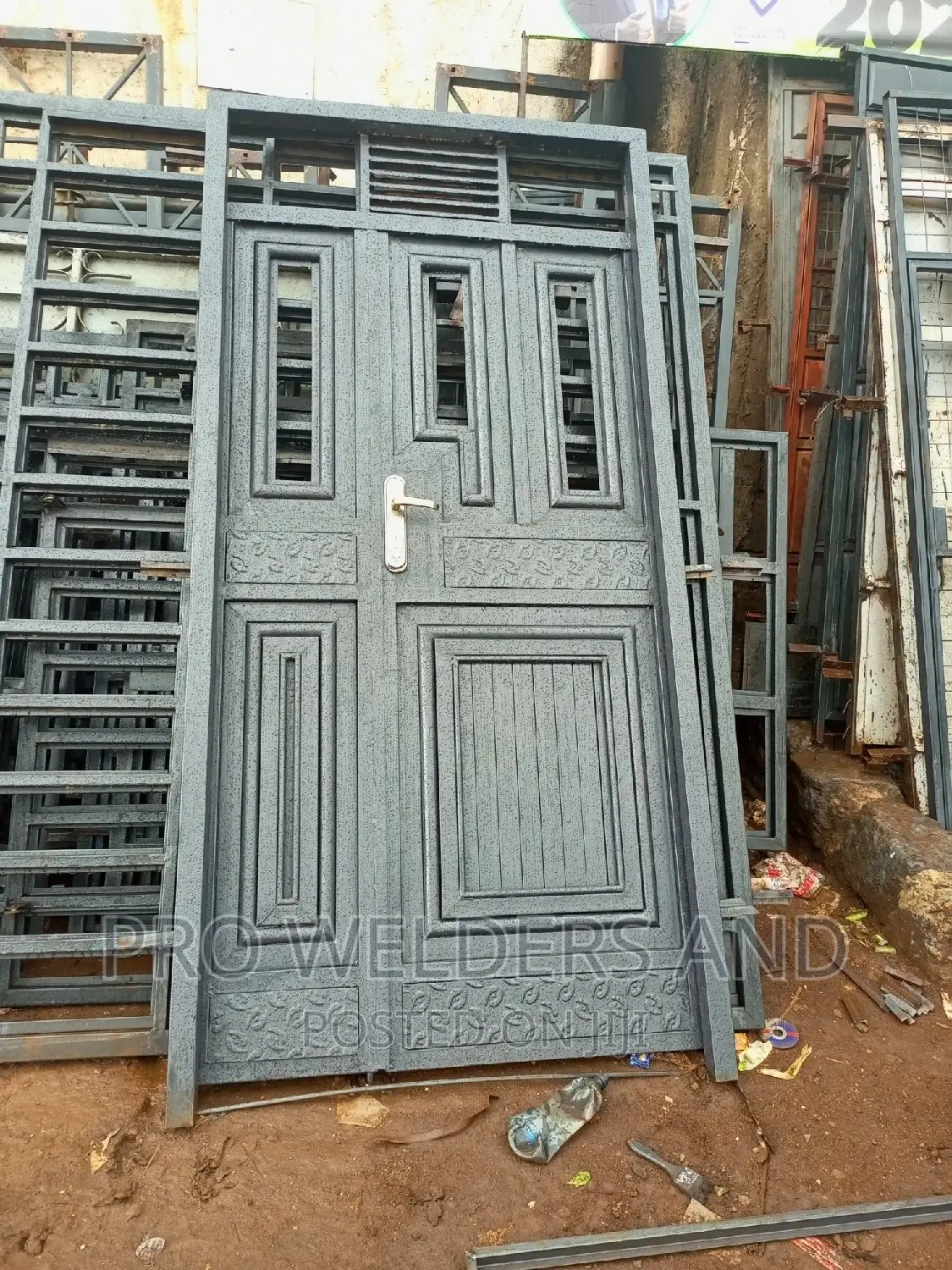 Beautiful Steel Maindoor