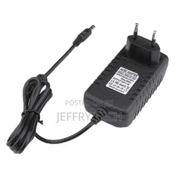 Universal Power Supply 12V 1500ma Plug 5.5 X 2.1mm Black