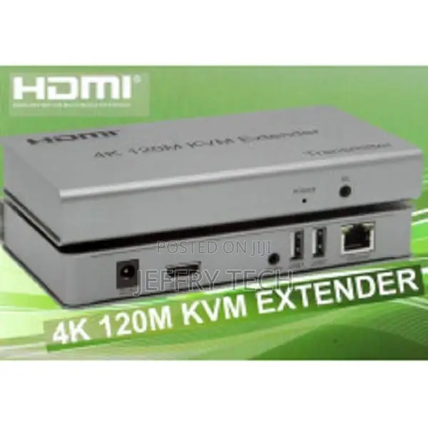 Kvm Extender HDMI 4k/Usb 120 Mts Over Utp Cable