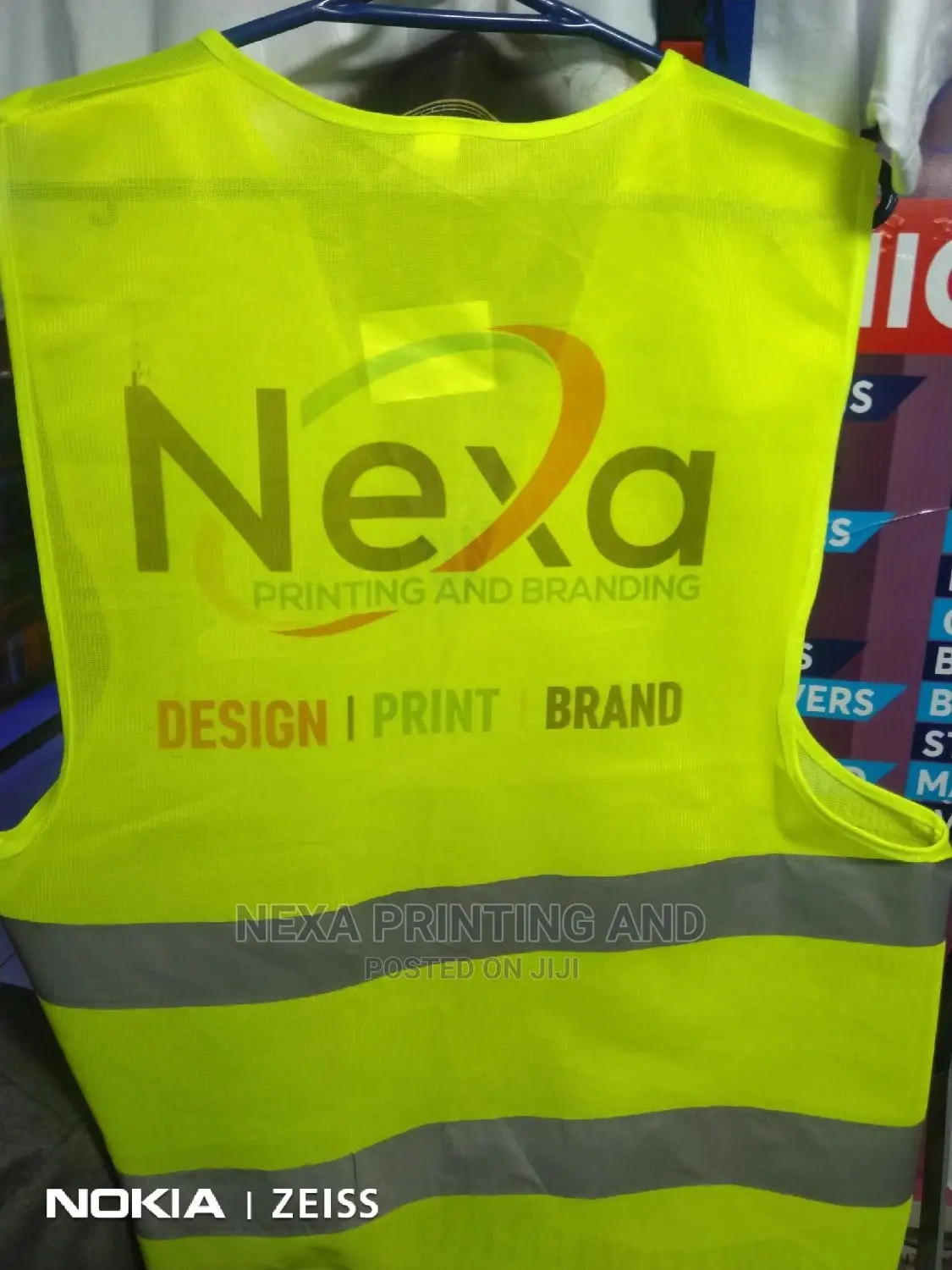 Reflector Jackets Branding