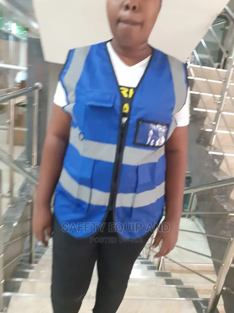 Blue Reflective Vest/Safety Wear