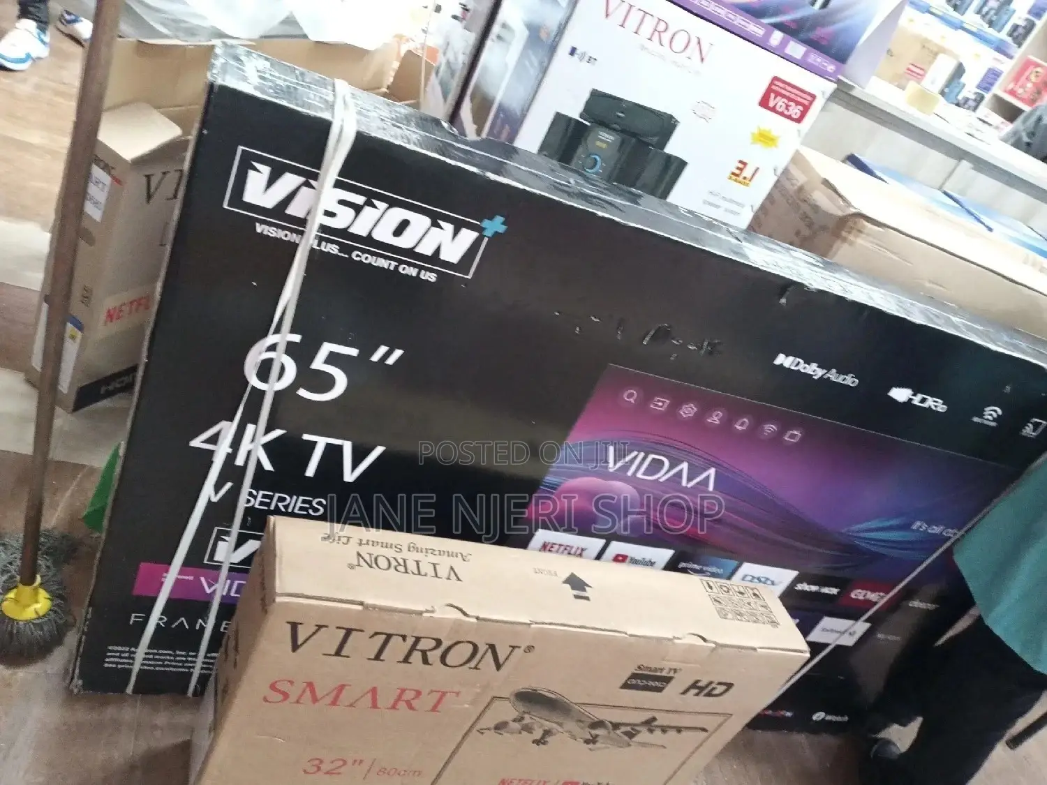 Vision Plus Tv 65inches Smart Android 4K